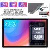 Tablette 10 pouces tablette android avec gemini ai tactile avec 128go rom (tf/2to), octa-core, 2.0 ghz丨 5g wifi 6+bleutooth 5.0丨
