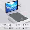 Tablette 10 pouces tablette android avec gemini ai tactile avec 128go rom (tf/2to), octa-core, 2.0 ghz丨 5g wifi 6+bleutooth 5.0丨