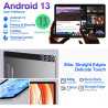 DMOAO Tablette 10 Pouces avec 14 Go RAM + 128 Go ROM, 1 to Extensible, Tablette Android, Octa-Core, WiFi 5G, Caméra 8MP + 5MP, 8