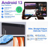 DMOAO Tablette 10 Pouces avec 14 Go RAM +128 Go ROM, Tablette Android, Octa-Core 1 to Extensible, WiFi 5G, Camera 8MP+5MP, 8000 