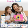 Tablette Enfants 7 Pouces Android, RAM 8 (3+5) Go, ROM 64 Go (TF 128 Go), GMS Certified, Apps Pré-Installé, Éducative, WiFi, Kid