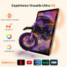Tablette 10 Pouces, Tablettes Android 15 avec Étui, Unisoc T30 Quad-Core, 18 GO RAM + 128 GO ROM + 1 TO TF, Écran HD IPS 1280x80