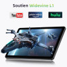 Tablette 10 Pouces, Tablettes Android 15 avec Étui, Unisoc T30 Quad-Core, 18 GO RAM + 128 GO ROM + 1 TO TF, Écran HD IPS 1280x80