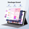 Tablette 10 Pouces, Tablette Android 15 avec Étui, Souris & Clavier, Octa-Core, 24 Go RAM + 128 Go ROM + 1 TO TF, Écran IPS HD 1