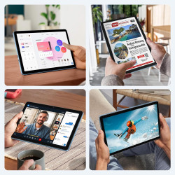 Tablette 10 Pouces, Tablette Android 15 avec Étui, Souris & Clavier, Octa-Core, 24 Go RAM + 128 Go ROM + 1 TO TF, Écran IPS HD 1