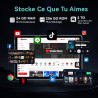 Tablette 11 Pouces avec Gemini AI, Tablettes Android 16 avec Coque, Souris & Clavier, Octa-Core, 24 GO RAM + 256 GO ROM + 2 TO T