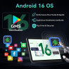 Tablette 11 Pouces avec Gemini AI, Tablettes Android 16 avec Coque, Souris & Clavier, Octa-Core, 24 GO RAM + 256 GO ROM + 2 TO T