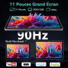 Tablette 11 Pouces avec Gemini AI, Tablettes Android 16 avec Coque, Souris & Clavier, Octa-Core, 24 GO RAM + 256 GO ROM + 2 TO T
