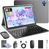 Android 16 Tablette 10 Pouces avec Gemini AI, Tablette avec Clavier, Souris & Stylet, Octa-Core, 24 GO RAM + 256 GO ROM + 1 TO T
