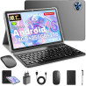 Android 16 Tablette 10 Pouces avec Gemini AI, Tablette avec Clavier, Souris & Stylet, Octa-Core, 24 GO RAM + 256 GO ROM + 1 TO T
