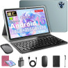 Android 16 Tablette 10 Pouces avec Gemini AI, Tablette avec Clavier, Souris & Stylet, Octa-Core, 24 GO RAM + 256 GO ROM + 1 TO T