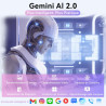 Android 16 Tablette 10 Pouces avec Gemini AI, Tablette avec Clavier, Souris & Stylet, Octa-Core, 24 GO RAM + 256 GO ROM + 1 TO T