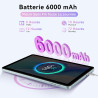 Android 16 Tablette 10 Pouces avec Gemini AI, Tablette avec Clavier, Souris & Stylet, Octa-Core, 24 GO RAM + 256 GO ROM + 1 TO T