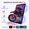 Tablette 10 Pouces, Tablettes Android 15 avec Étui, Unisoc T30 Quad-Core, 18 GO RAM + 128 GO ROM + 1 TO TF, Écran HD IPS 1280x80