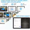 Tablette Android avec Widevine L1, 13MP+5MP, 8000 mAh + Charge Rapide 18 W, Tablette Tactile 11 Pouces avec 20 Go RAM + 128 Go R