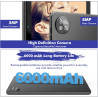 Tablette 10 Pouces Android 15 : 24 Go RAM + 128 Go ROM (Jusqu'à 1 To), Processeur Octa-Core, écran IPS HD 1280x800, Caméras 5MP+