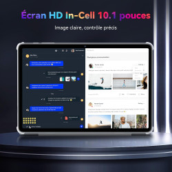2026 dernier modèle Tablette avec stylet 10 pouces Android 16 tablet Ultra-Performante - Clavier & Souris Inclus - Gemini AI And
