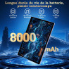 ZIOVO Tablette 10 Pouces Android 15,30Go RAM+128Go ROM (TF 2To)Tablet,5G WiFi Tablettes,Octa-Core 2.0 GHz/Gemini AI/Widevine L1/
