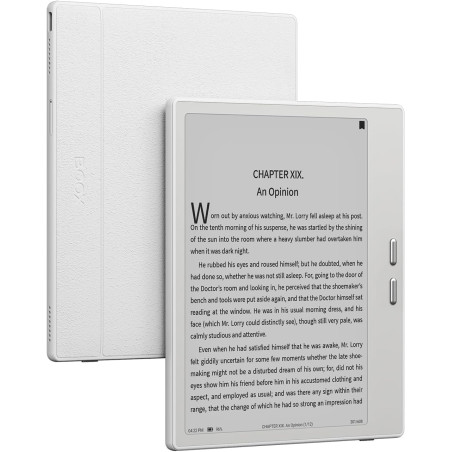 BOOX Go 7 ePapier Tablette 7" N/B 64 Go 300 ppi Android 13 Frontlicht BT WiFi (Blanc)