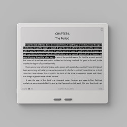 BOOX Go 7 ePapier Tablette 7" N/B 64 Go 300 ppi Android 13 Frontlicht BT WiFi (Blanc)