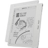 BOOX Go 7 ePapier Tablette 7" N/B 64 Go 300 ppi Android 13 Frontlicht BT WiFi (Blanc)