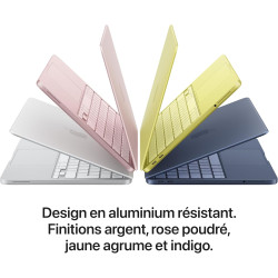 Apple MacBook Neo 13″ 2026 Portable avec Puce A18 Pro : Conçu pour l’IA et Apple Intelligence, mémoire unifiée 8 Go, SSD 512 Go,