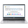 Acer Aspire 1 A115-32-C3AK Ordinateur Portable 15,6'' Full HD, PC Portable (Intel Celeron N4500, RAM 4 Go, 128 Go eMMC, Intel UH