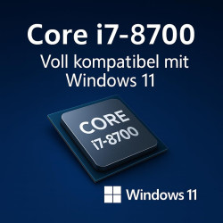 Lenovo ThinkStation Intel i7 8700 12-Thread 4,60 GHz Ordinateur Multimédia pour Bureau avec 3 Ans de Garantie! - 16 Go - 1000 Go