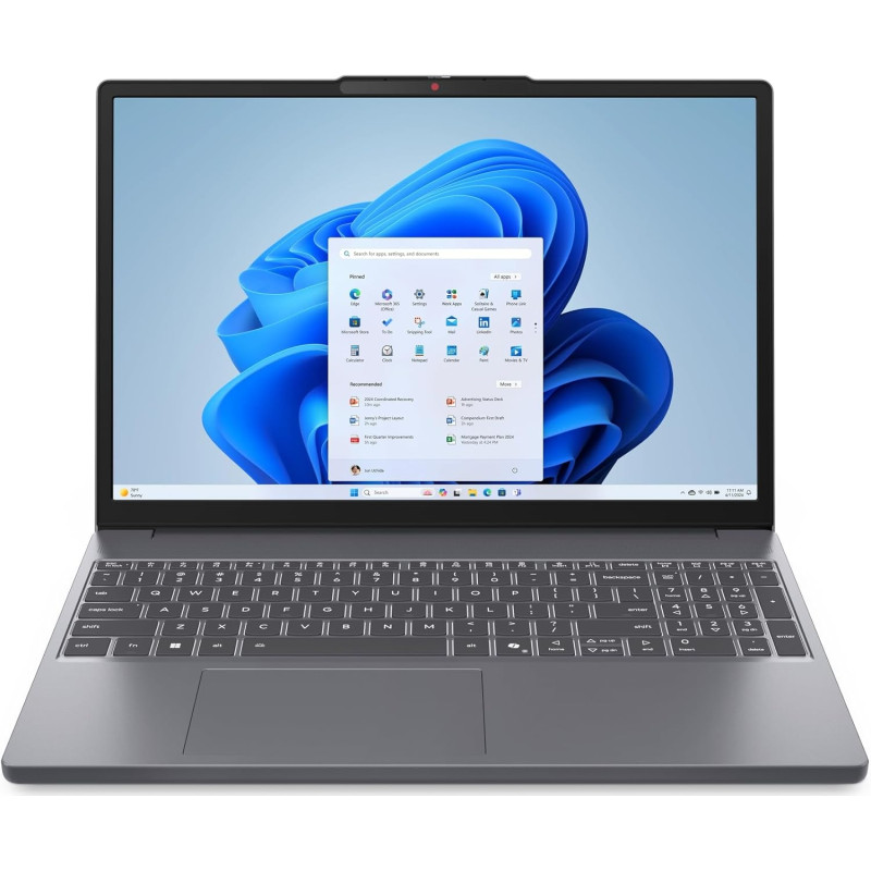 Lenovo IdeaPad3 Premium Core7 15,3 Pouces IPS FullHD+ Ordinateur Portable, Intel Core7 240H, 16 Threads, 5,20 GHz, 24Go DDR5, 1T