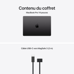 Apple MacBook Pro Portable avec M5 Pro, CPU 15 cœurs et GPU 16 cœurs : Conçu pour l’IA, Écran Liquid Retina XDR 14,2 Pouces, Mém