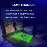 Lenovo Legion 5 15IRX10 - Ordinateur Portable Gaming 15.1'' OLED WQXGA 165Hz (Intel Core i7-13650HX, RAM 32Go, SSD 1To, NVIDIA R