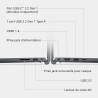 Dell 15 ordinateur portable dc15250 – 15,6" fhd 120hz, intel core i7-1355u, graphiques intel uhd, 16go ram, 512go ssd, webcam hd