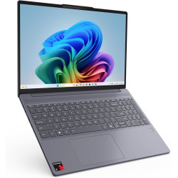 Lenovo IdeaPad Slim 3 15Q8X10 - Ordinateur Portable 15.3'' WUXGA Copilot+ (Snapdragon X X1-26-100, RAM 16Go, SSD 512Go, Qualcomm