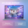 Lenovo IdeaPad Slim 3 15IRU8 - Ordinateur Portable 15.6'' FHD (Intel Core i3-1315U, RAM 8Go, SSD 512Go, Intel UHD Graphique Inté