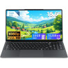 Ordinateur portable 15,6 pouces, PC Portable Win 11, écran HD 1920x1080 Core jusqu'à 3,4 GHz, Pc Portable 16Go 512Go SSD, Laptop
