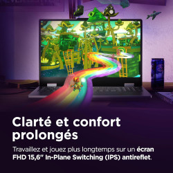 Lenovo LOQ Essential 15IRX11 - Ordinateur Portable Gaming 15.6'' FHD 144Hz (Intel Core i5-13450HX, RAM 16Go, SSD 512Go, NVIDIA R