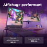 Lenovo LOQ Essential 15IRX11 - Ordinateur Portable Gaming 15.6'' FHD 144Hz (Intel Core i5-13450HX, RAM 16Go, SSD 512Go, NVIDIA R