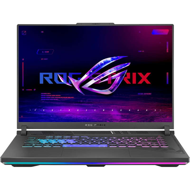 Asus ROG STRIX-G16-G614PM-RV092W 16 Pouces FHD+ 165Hz PC Portable Gamer (AMD Ryzen9 8940HX jusqu'à 5.3GHz, 16GB DDR5, 1TB SSD, N