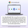 Lenovo IdeaPad Slim 3 Chromebook 14M868 - Ordinateur Portable 14'' FHD (MediaTek Kompanio 520, RAM 4Go, eMMC 64Go, Arm Mali-G52 