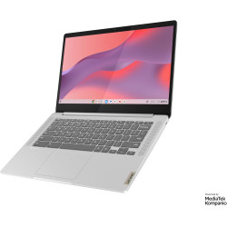 Lenovo IdeaPad Slim 3 Chromebook 14M868 - Ordinateur Portable 14'' FHD (MediaTek Kompanio 520, RAM 4Go, eMMC 64Go, Arm Mali-G52 
