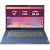 Lenovo IdeaPad Slim 3 Chromebook 14M868 - Ordinateur Portable 14'' FHD (MediaTek Kompanio 520, RAM 8Go, SSD 128Go, Arm Mali-G52 