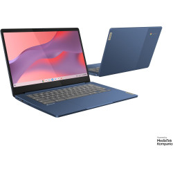 Lenovo IdeaPad Slim 3 Chromebook 14M868 - Ordinateur Portable 14'' FHD (MediaTek Kompanio 520, RAM 8Go, SSD 128Go, Arm Mali-G52 