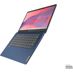 Lenovo IdeaPad Slim 3 Chromebook 14M868 - Ordinateur Portable 14'' FHD (MediaTek Kompanio 520, RAM 8Go, SSD 128Go, Arm Mali-G52 