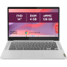 Lenovo IdeaPad Slim 3 Chromebook 14M868 - Ordinateur Portable 14'' FHD (MediaTek Kompanio 520, RAM 4Go, SSD 128Go, Arm Mali-G52 
