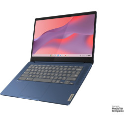 Lenovo IdeaPad Slim 3 Chromebook 14M868 - Ordinateur Portable 14'' FHD (MediaTek Kompanio 520, RAM 4Go, SSD 64Go, Arm Mali-G52 2