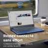 Lenovo IdeaPad Slim 3 Chromebook 14M868 - Ordinateur Portable 14'' FHD IPS 300nits Tactile (MediaTek Kompanio 520, RAM 8Go, eMMC