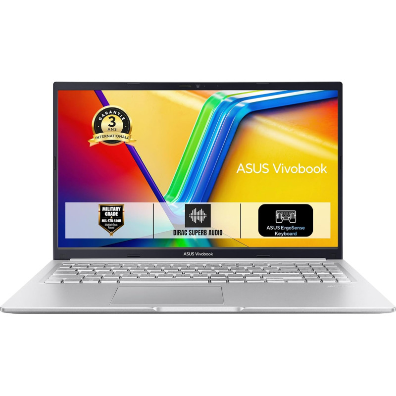 ASUS Vivobook 15 S1502YA-NJ679W 15.6 Pouces FHD PC Portable (AMD Ryzen7 5825U jusqu'à 4.5 GHz, 16Go DDR4, 1To SSD, AMD RadeonGra