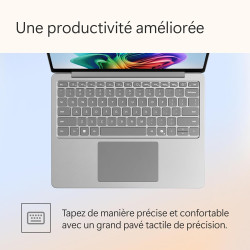 Microsoft Surface Laptop | Copilot+ PC | Ecran Tactile LCD 13”| Snapdragon® X Plus | 16Go RAM | Stockage 256Go | Dernier Modèle 