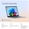 Microsoft Surface Laptop | Copilot+ PC | Ecran Tactile LCD 13”| Snapdragon® X Plus | 16Go RAM | Stockage 512Go | Dernier Modèle 