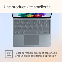 Microsoft Surface Laptop | Copilot+ PC | Ecran Tactile LCD 13”| Snapdragon® X Plus | 16Go RAM | Stockage 512Go | Dernier Modèle 